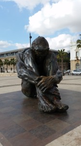 Monumento alle vittime del terrorismo. Cartagena, Spagna.